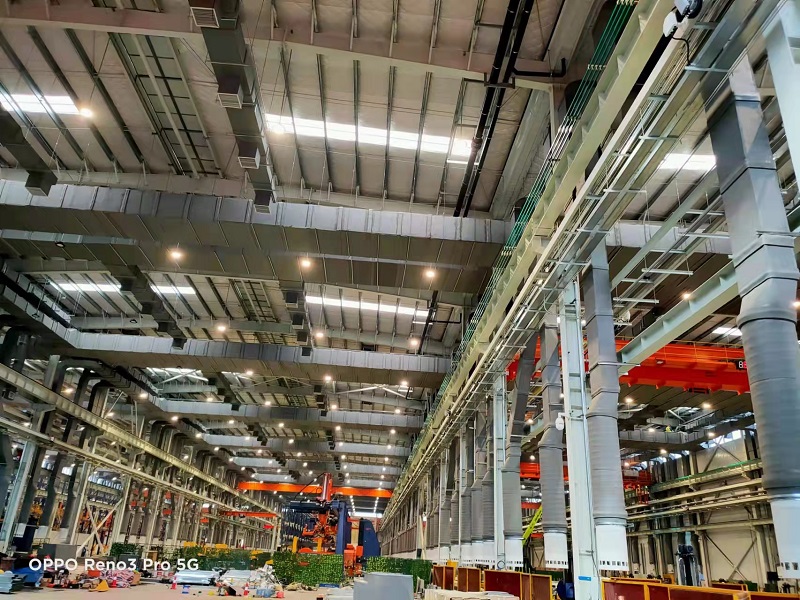 整体通风除尘控温系统竣工-轨道交通行业